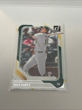 Oakland Athletics Nick Kurtz Baseball Card - Donruss 2026